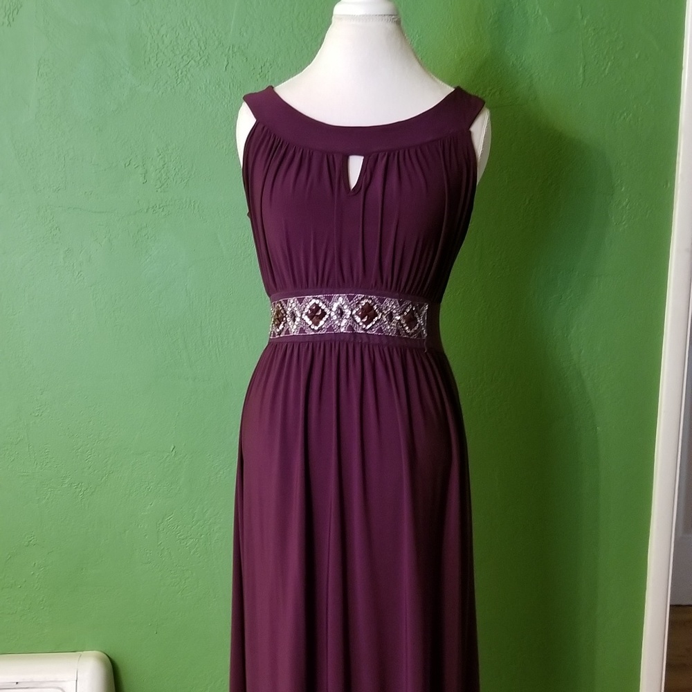 Nic&Dom Purple Maxi Dress